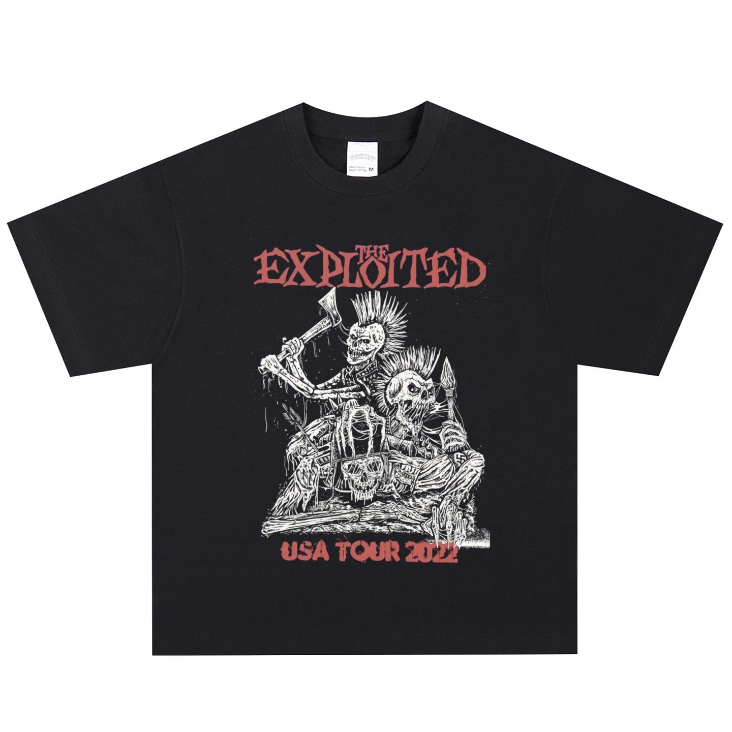 The Exploited T-Shirt, Soft Fabric Casual Daily Wear XXL