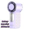 Ultra-Long Battery Life Portable Handheld Fan Personal Cooling Fan for 5V/1A/2000mAh Travel