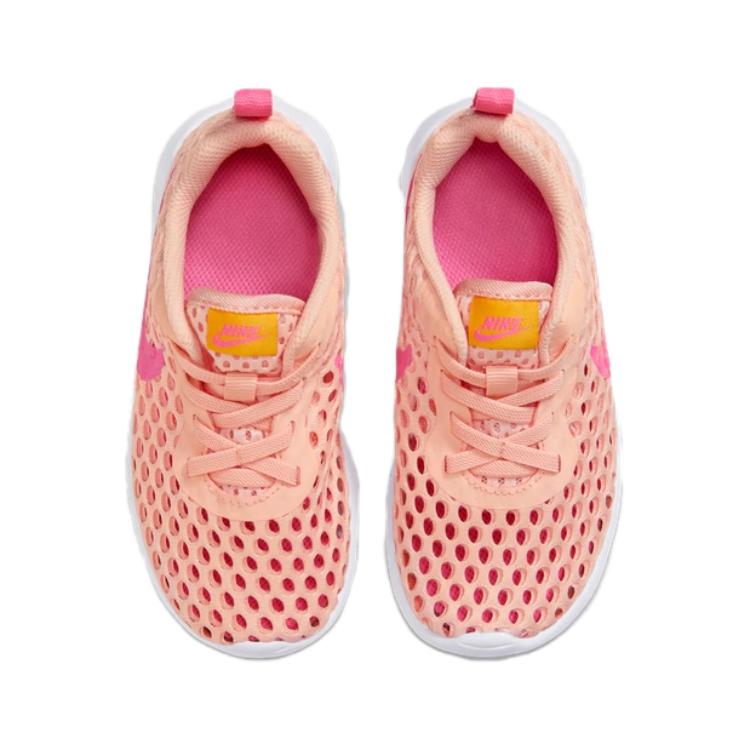 Nike Tanjun Comfortable Fashion Durable Shock Absorbing Breathable Low Top Kids Running Shoes Kids Running Shoes Orange Red 904269-800