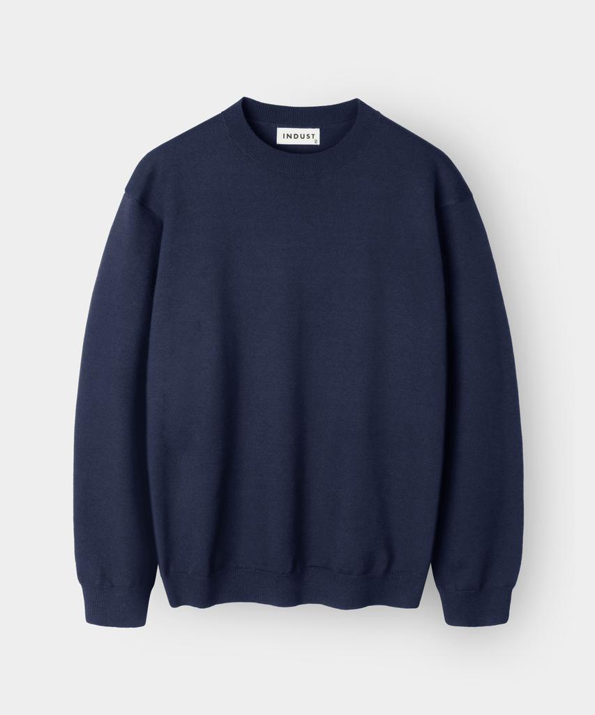 INDUST Signature Round Semi-Crop Knit_6 Color