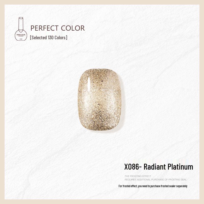Nail Gel Polish: 130 New Nude & Bright Colors - Ice Translucent, Phototherapy, Glitter, Cat Eye Finish