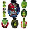 Men New The Hoodies 3d Printed Pullover Sweatshirt Christmas Cosplay Coat
