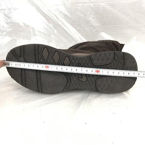 NIKE 08 Chukka Moc Boots 7YW 25cm Brown 333689-221(USED)