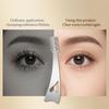 1pcs 3-In-1 Stainless Steel Eyeliner Aid Tool With Eyelash Brush Eye Makeup Stencil For Women Design Delicate Finish Long Wear