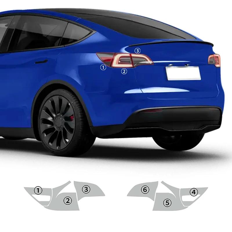 For Tesla Model 3 Model Y 2017-2026 TPU Paint Protection Film Car Door Side Protective Film Pre-cut PPF Clear Bra Anti-Scratch
