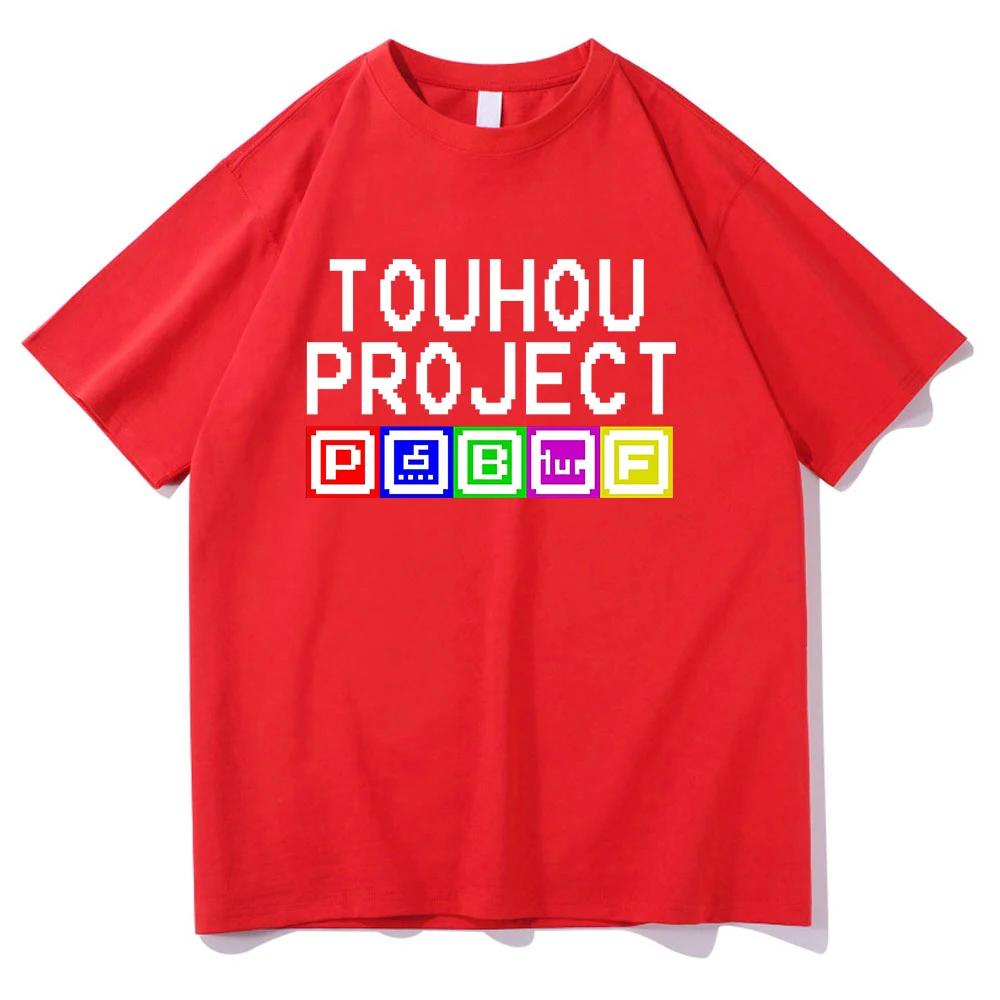 Anime TouHou Project Welcome Hell Tshirt 2025 women Clothing Harajuku Clothes Summer Tops Unisex Graphic T Shirts