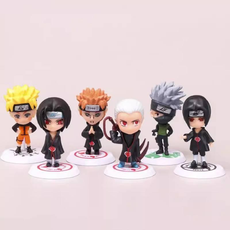 Naruto Sasuke Pvc Anime Figure Model Collectors Toy Doll Kids Gift Decoration