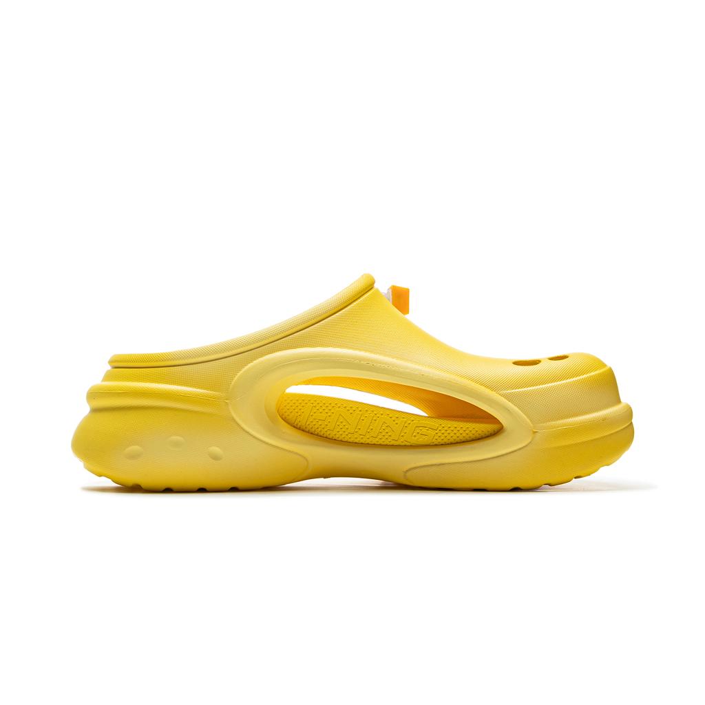 YINGXIONGLIANMENGYONGCHIPAIDUI x Li Ning Soft Clogs Unisex Radiant Yellow AGAV001-7