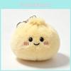 Peluche Baozi Giocattolo Antistress con Portachiavi per Bambini e Adulti