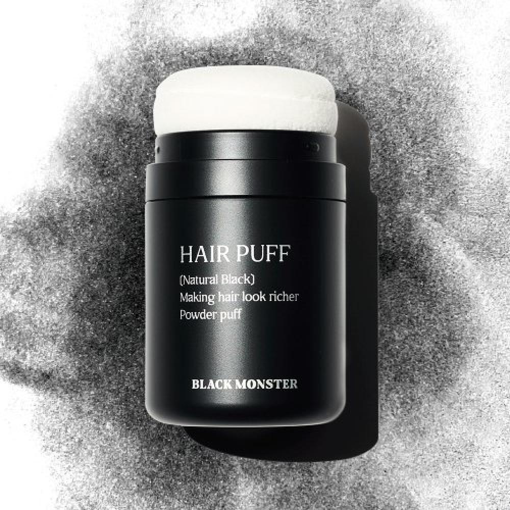 Blackmonster 1000m Hair Puff Natural Black 26g natural black