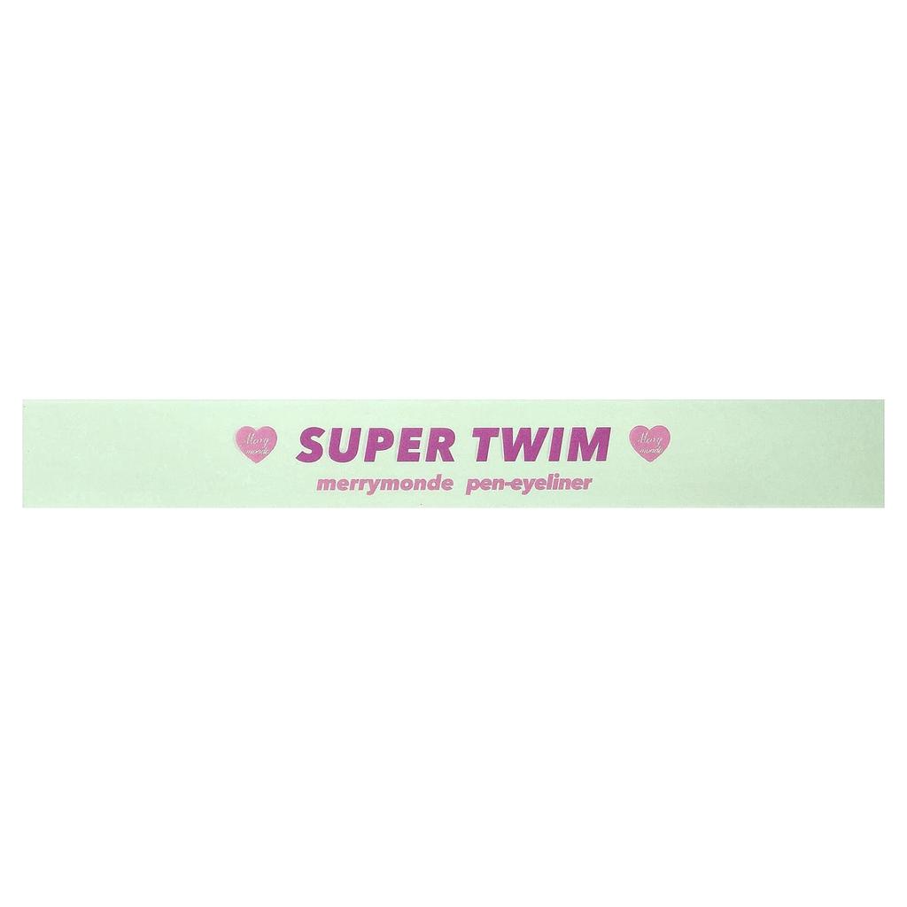 merrymonde Super Twim Pen Eyeliner, 07 Peach Fuzz, 0.5ml (0.02fl Oz)