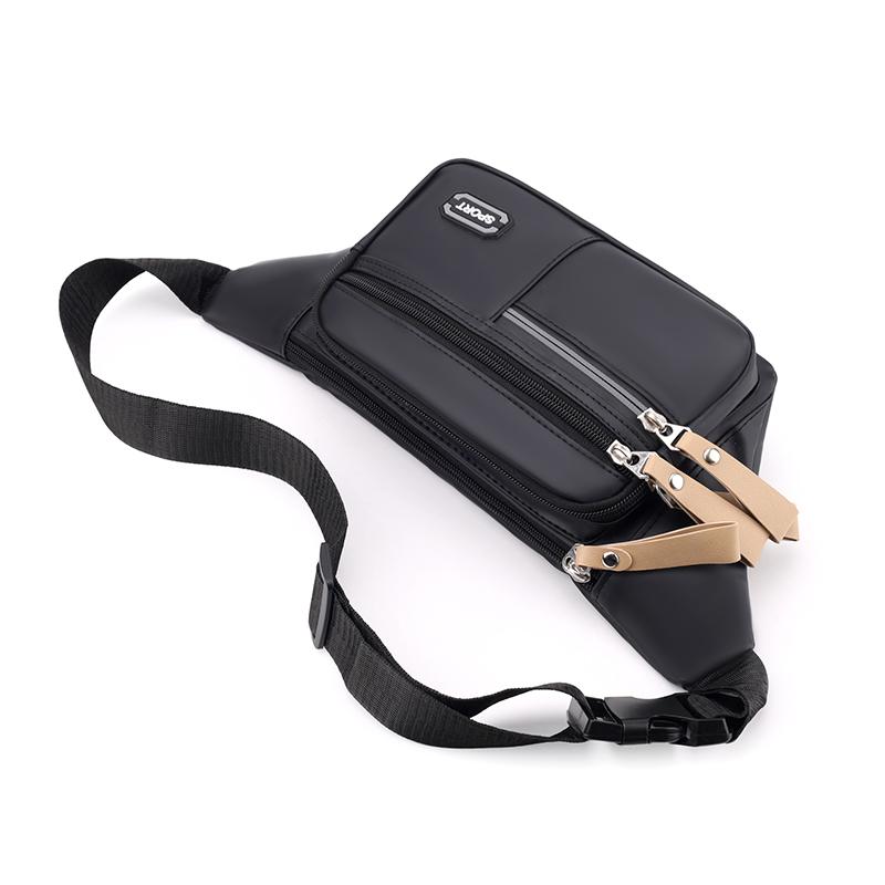 Multifunctional Waist Bag Men's Chest Bag Outdoor Sport Crossbody Bag Coin Purse Shoulder Bag
