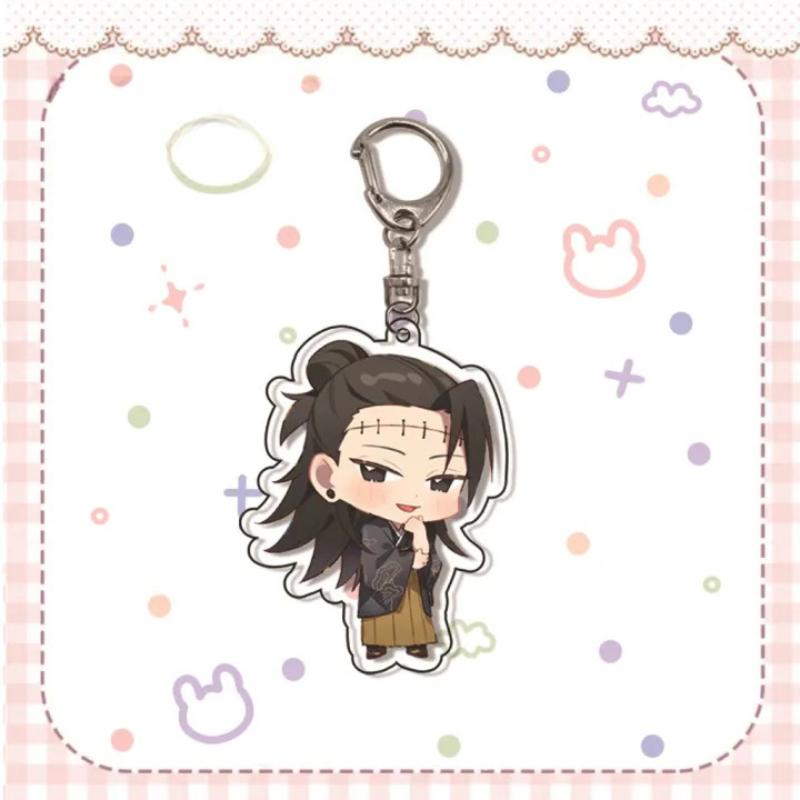 Jujutsu Kaisen Gojo Satoru Itadori Acrylic Keychain 55mm Anime Cosplay Accessory