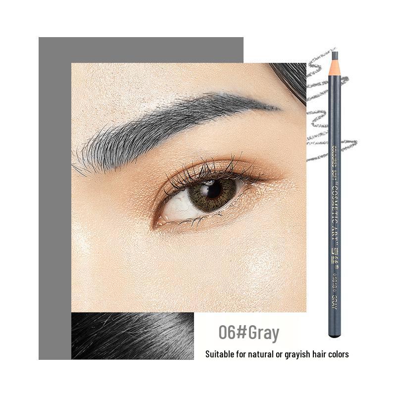 Hengsi 1818 Smudge-Proof, Waterproof Eyebrow Pencil for Natural, Long-Lasting Brows - Ideal for Beginners.