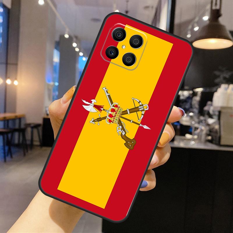 Spain Flag Case For Honor Magic 8 7 6 5 Lite Cover For Honor 200 400 Pro 50 70 90 X8a X8b X9a X9b X9c