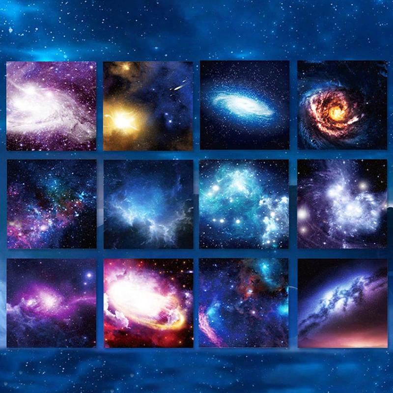 Bview Art 50 Sheets 15x15cm Colorful Square Origami Easy Fold for Folding Double-Sided DIY Handcrafts Paper for School Kids Item