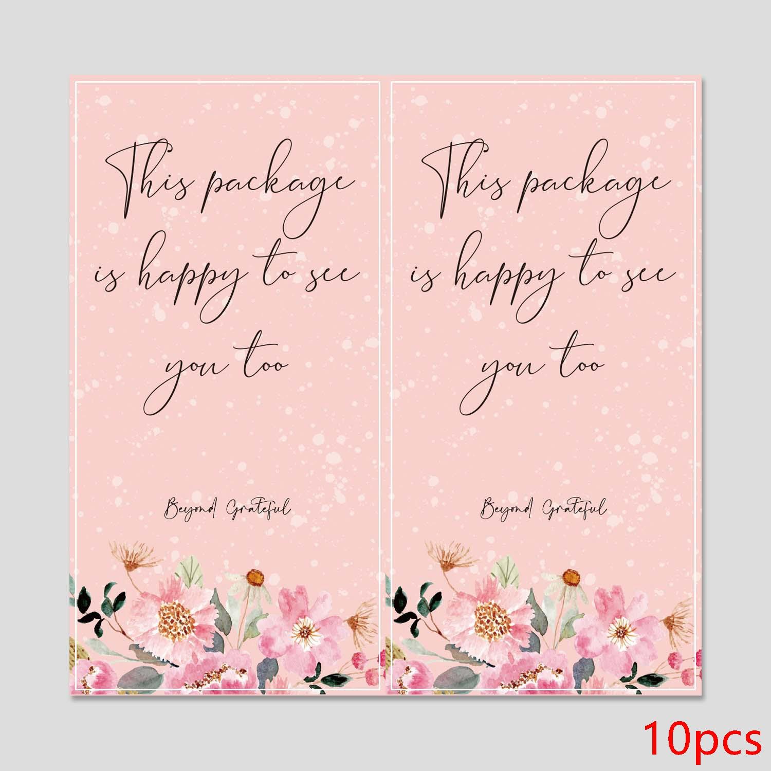 10-50Pcs High-Quality Daisy High-Quality Pattern High-Quality Thank High-Quality You High-Quality For High-Quality Supporting High-Quality My