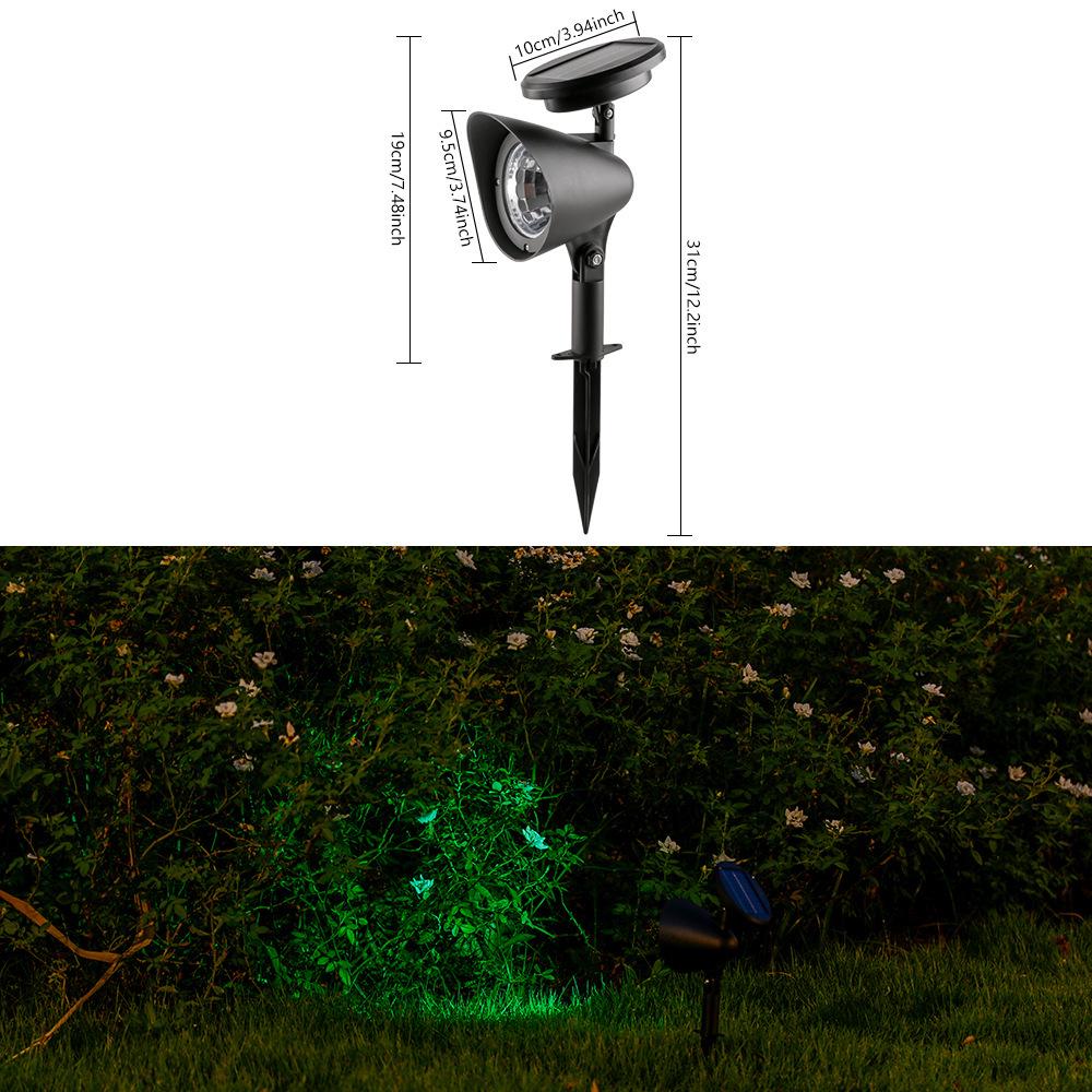 Rainproof Solar Spotlight for Outdoor Garden & Landscape Lighting Solar Projection Light