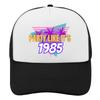 Party Like Its 1985 Trucker Hat Retro 80s Graphic Adjustable Polyester Mesh Cap Adults