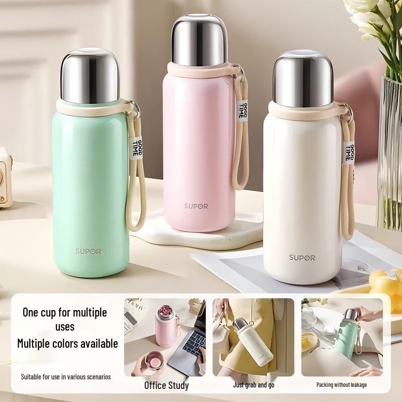 SUPOR 316 Stainless Steel Insulated Tea Thermos