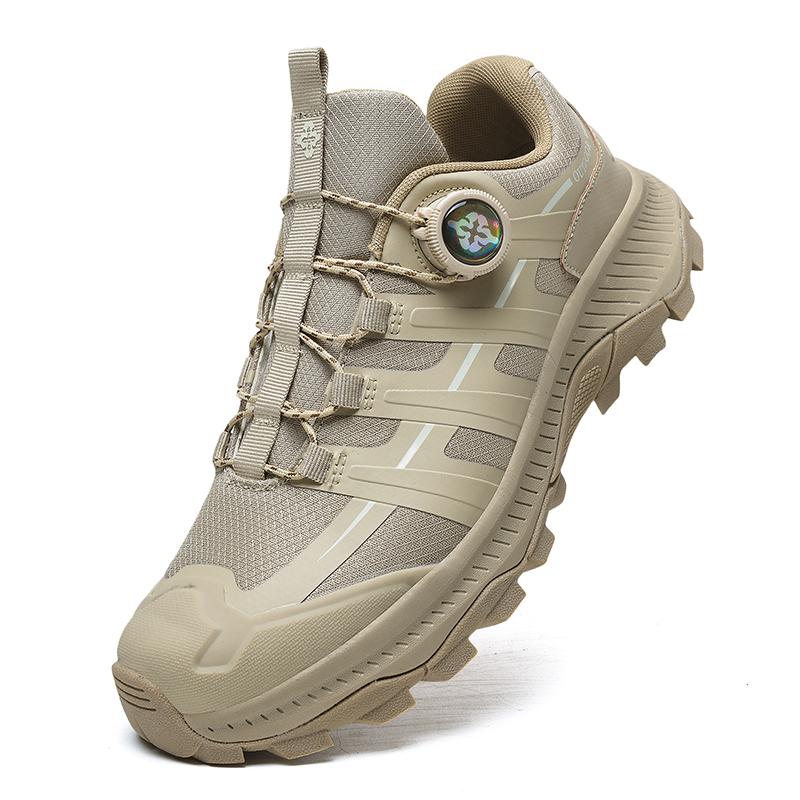 Men Comfy Soft Cross-training Outdoor Sports  Rubber Non-slip Climbing Mountains Sneakers High Hiking Shoes