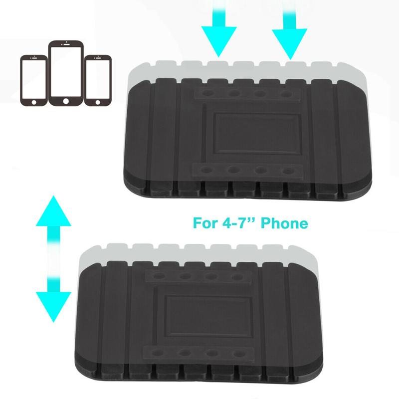 Car Dashboard Phone Holder Mount High Temperature Resistance Desktop Anti-slip Silicone Pad Bracket