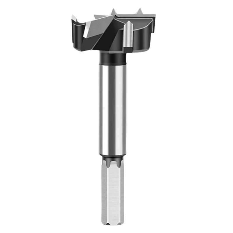 Hocheffizienter Superior-Legierungsstahl Drei-Flöten-Lochfräser Öffner Bohrer für Holzbearbeitung und Heimwerkerprojekte