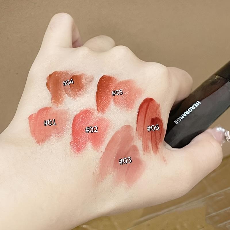Herorange Mirror Gloss Lip Glaze Is Moisturizing and Smooth, Long-Lasting and Not Easy to Fade, Non-Stick and Waterproof, Natural Color Development