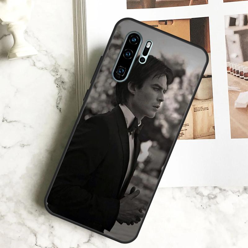 Damon Salvatore Vampire Diaries For Huawei Nova 12i 12s 11i 8i Y73 Y72 Y61 Y91 Y90 Y70 Y60 9 10 SE P30 P40 Lite P60 Pro Case