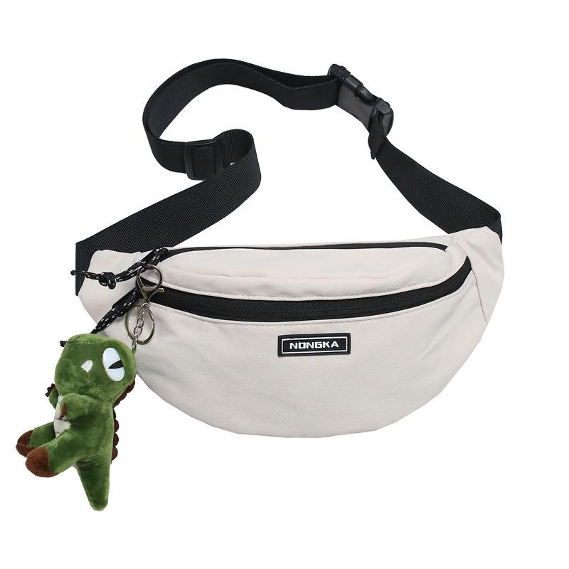 

Нагрудная сумка Мужская спортивная сумка через плечо Женская поясная сумка Легкая сумка через плечо белый