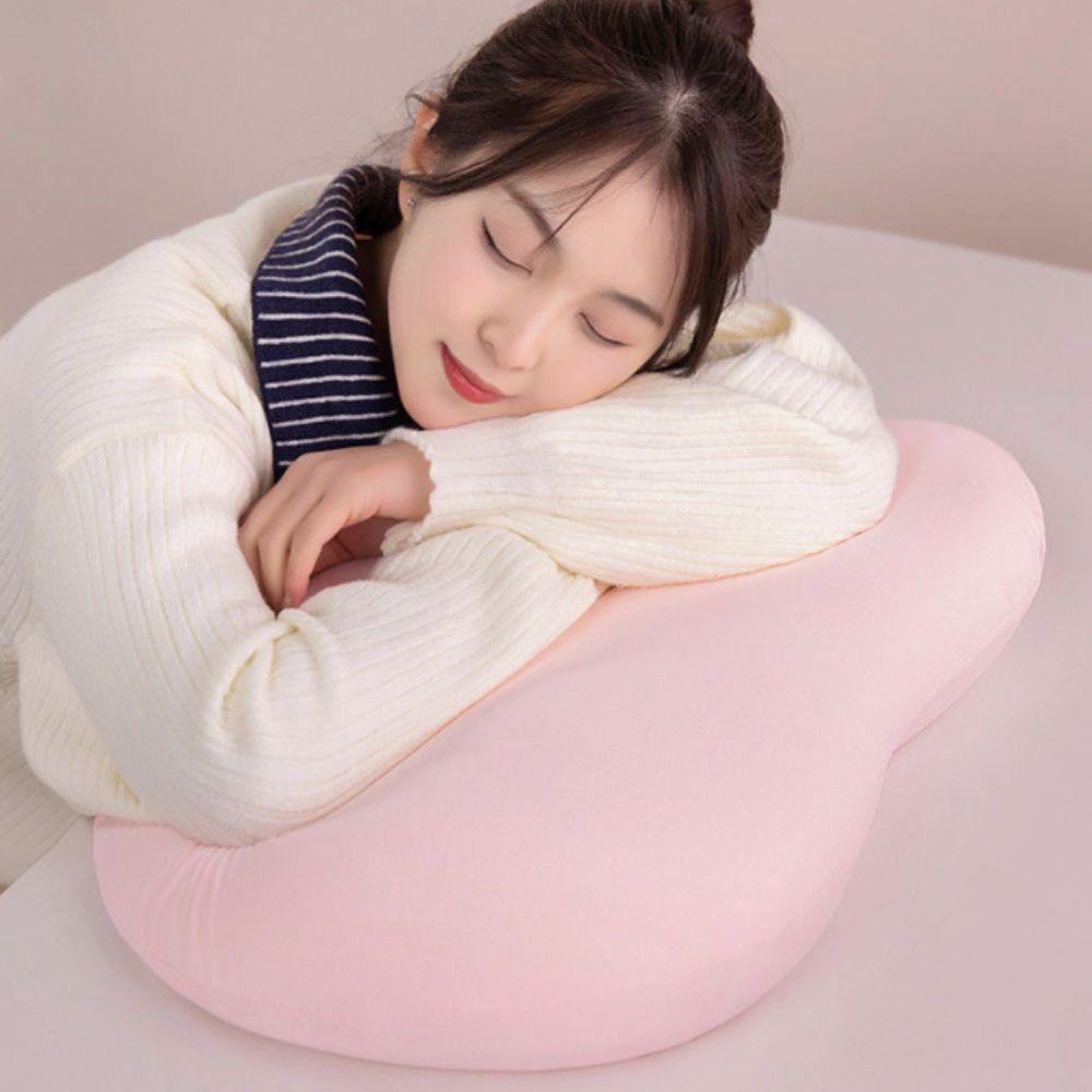 Soft Neck Protection Pillow Ergonomic Design Desk Nap Pillow Dormitory Sleeping Pillow Office