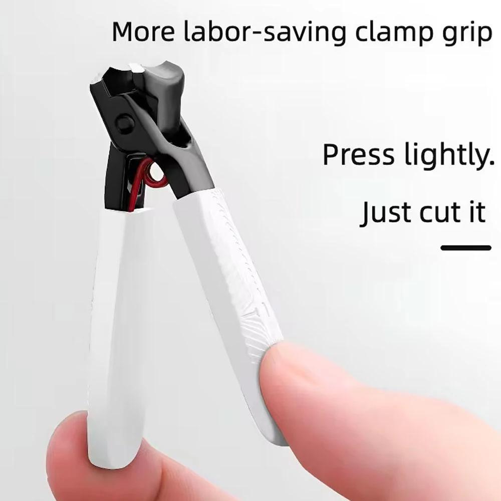 Nail Clippers Sharp Edge Fingernail Toenail Clipper Cutter Splash-Proof Stainless Steel Toenail Clippers For Manicure Pedicure