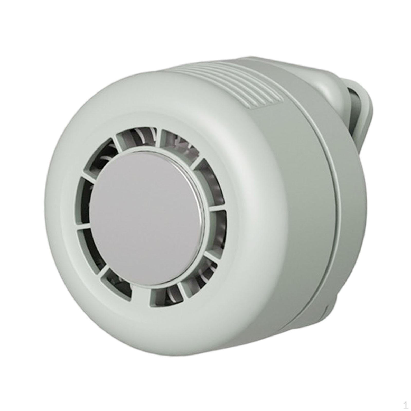 

Bladeless Small Quiet 360° Rotation Wearable Personal Fan for Office Jogging Activities Camping зелений