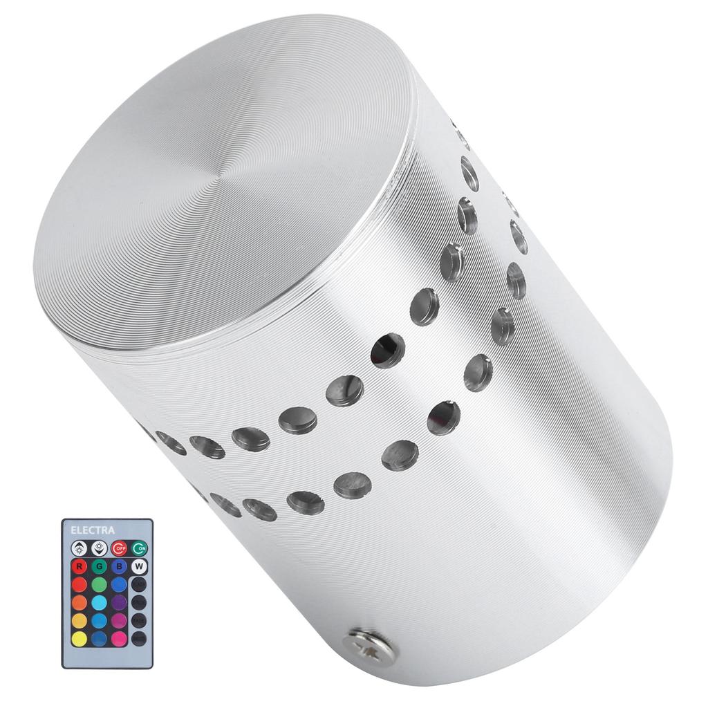 3W RGB Spiral LED Wall Light Ceiling Lamp Remote Control Wall Lamp for Hallway AC 85 265V