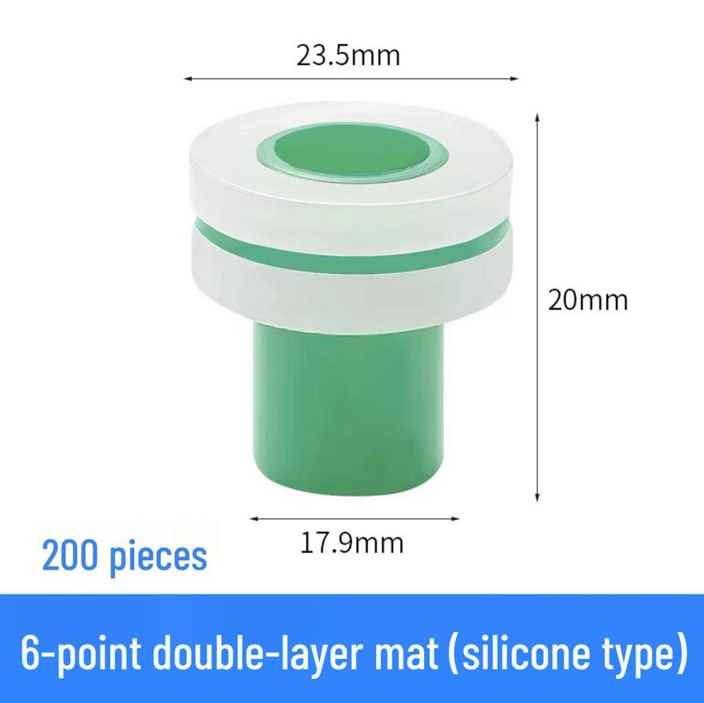 Thickened Silicone Pad for 4-Point Faucet Sealing - No Raw Tape Needed, High Temp Resistant