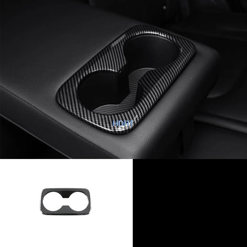 Car Carbon Fibre Interior Gear Shift Window Control Panel Water Cup Vent Outlet Steering Wheel Cover For Kia Sportage NQ5  +