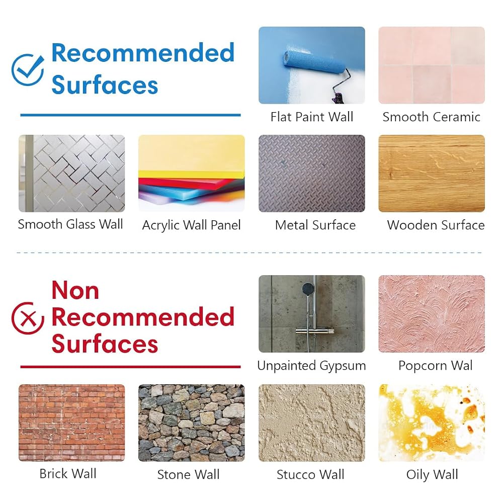 COMSTICKC 3D Tile Stickers, Waterproof, Heat Resistant, 10 Pieces, 305 x 305 cm, DIY for Kitchen,