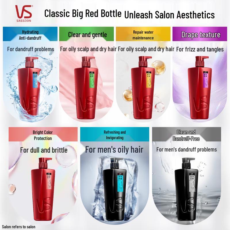 Vidal Sassoon Men's Refreshing Oil Control Shampoo