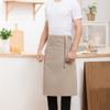 Antifouling Waiter Waist Apron Adjustable Chef Uniform Professional Half Apron  Cafe