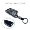 For BMW G20 G21 G22 G30 G31 F48 F39 G01 G05 G06 G07 G14 F40 F44 Black Transparent Key Fob Case Cover Keychain Light Thin