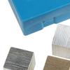 Density Cube Set Iron Wooden Copper Aluminum Cube,Educational Tool ,Collections for Lab