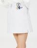 Skirt Dobby Deformed Diamond Pattern Stretch Washed 0 [PEARLY GATES] Women's C/Pu / 055-2234002 030_White [S]