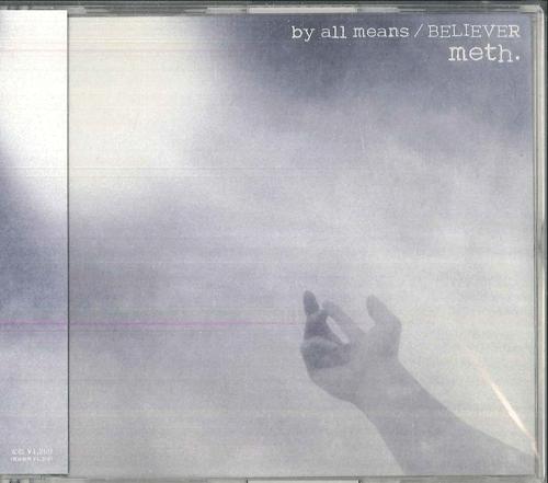 CD METH. by all meansBELIEVER EBCS2602 NOT ON LABEL 2008 Japan Obi Japanese PopRock Used