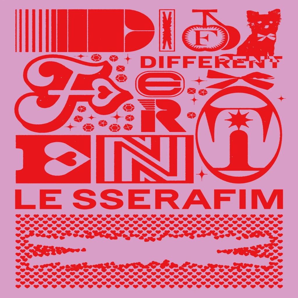 LE SSERAFIM Japan 4th Single Album [DIFFERENT]