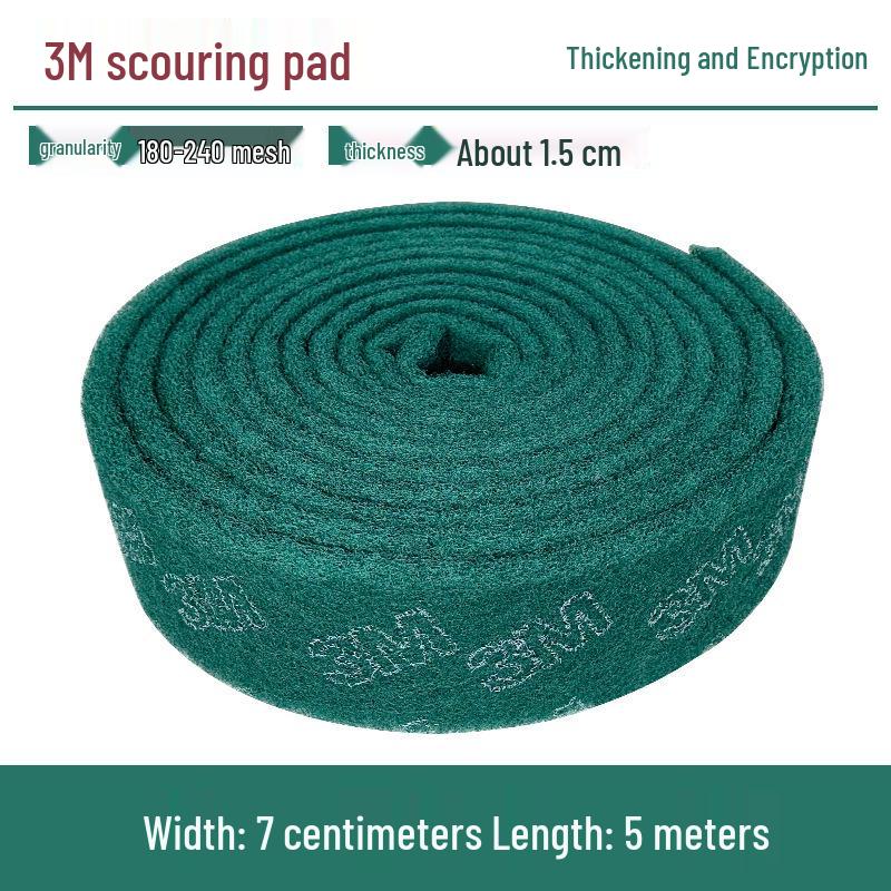 3M Stainless Steel Scouring Pad Roll for Kitchen Pot Brush & Rust Removal