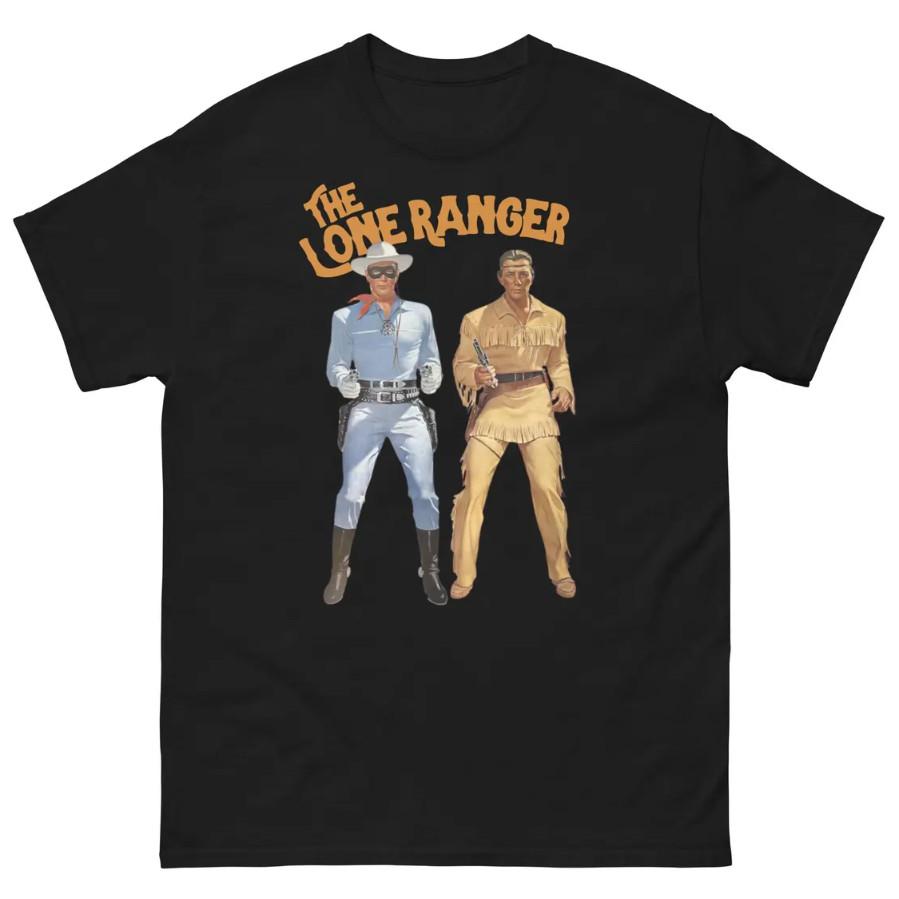 The Lone Ranger Vintage Western Hero Classic Cowboy Fan Gift Retro Americana Tee Unisex T-Shirt XXL