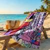 Digital Circus Beach Towel Quick-Dry Soft Microfiber Comfortable Lightweight Suitable for Sports, Travel, Swimming, Yoga, Bathroom, Beach, And Pool