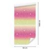 Cream and powder pink glitter wallpaper for living room and bedroom 50x1000