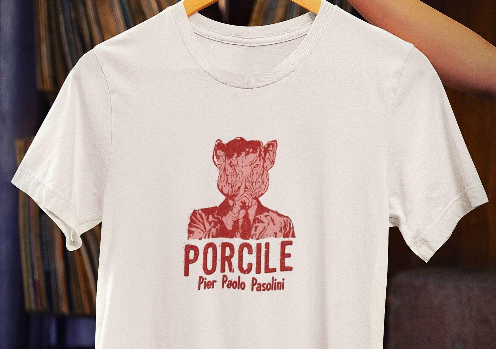 Porcile Pasolini Film T-shirt - Cult Cinema Tee XL