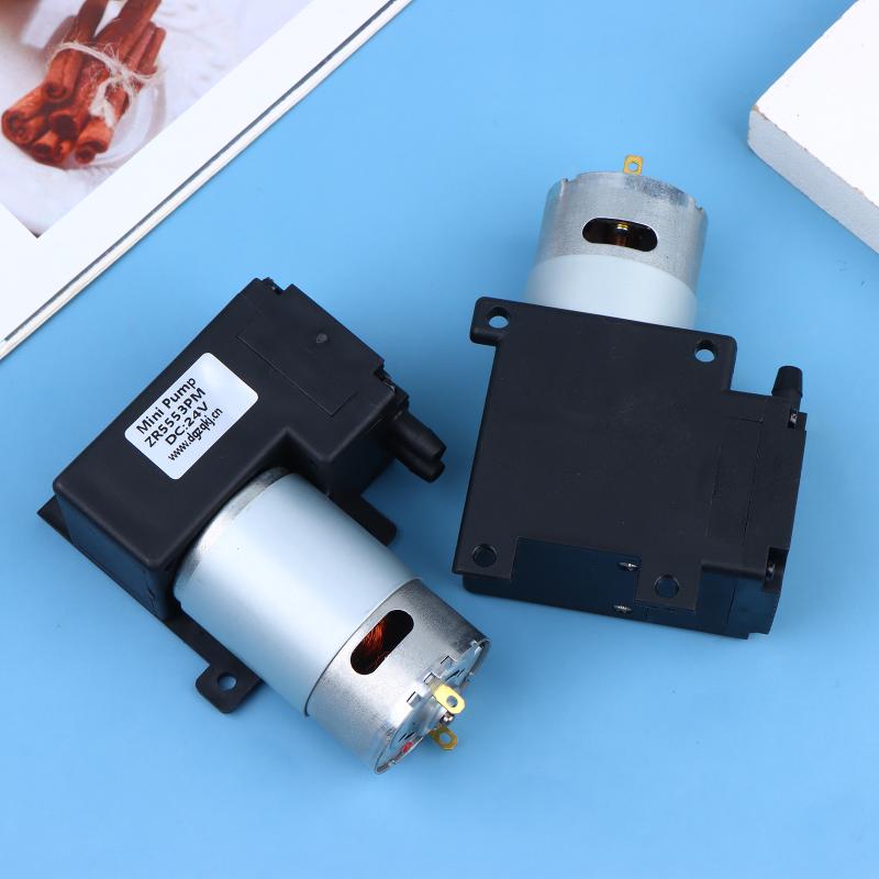 Dc12V 24V 10W Small Oilless Vacuum Pump Negative Pressure Suction Diaphragm Pump 12L/Min Pump Vacuum Pump Oilless Pump
